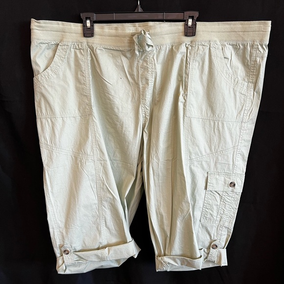 Dash Pants - 🌿 Dash Mint Green Cargo Shorts - Women’s 3X